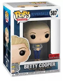 Betty Cooper #587 Funko Pop! TV Riverdale — figure in retail window display box.