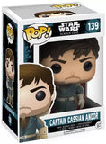 Captain Cassian Andor #139 Rogue One Star Wars Funko Pop! in display box