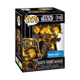 Darth Vader Mustafar #515 Star Wars Art Series Walmart Exclusive Funko Pop in hard stack