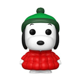 Snoopy in Coat #1681 Peanuts Funko Pop TV Red Coat Specialty Series no sticker figure out of box glam shot