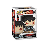 Shinra With Fire #981 Fire Force Funko Pop figure in box