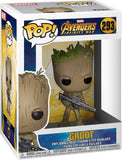 Groot #293 Funko Pop Marvel Avengers Infinity War collectible in box
