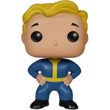 Vault Boy #53 Fallout Funko Pop figure out of box in blue jumpsuit