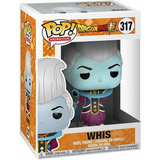 Whis 317 Dragon Ball Super Funko Pop in box with staff and halo ring design