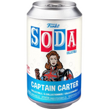 Captain Carter Marvel What If Funko Soda sealed collectible can