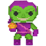 Green Goblin #1388 8-Bit Marvel Target Exclusive Funko Pop! out of box holding pumpkin bomb