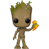 Groot w Stormbreaker #416 Avengers Infinity War Funko Pop out of box