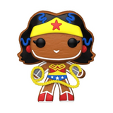 Gingerbread Wonder Woman #446 DC Super Heroes Funko Pop! Holiday out of box