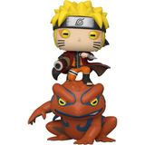 Naruto on Gamakichi #106 Naruto Funko Pop Rides Hot Topic Exclusive out of box only