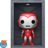 Iron Man Model 8 Silver Centurion #1038 Marvel Hall of Armor 6 inch Funko Pop PX Exclusive out of box