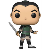 Mulan #629 Disney Mulan Funko Pop! figure out of box in green armor with sword