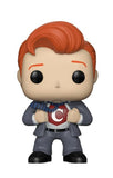 Conan O'Brien as Clark Kent #19 GameStop Exclusive Funko Pop out of box