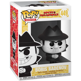 Boris Badenov #449 Rocky and Bullwinkle Funko Pop figure in box classic villain design