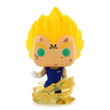 Majin Vegeta #862 Dragon Ball Z Funko Pop! with golden Super Saiyan hair and energy effects out of box