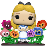 Alice with Flowers #1057 Alice in Wonderland Deluxe Funko Pop out of box