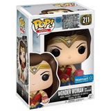 Wonder Woman and Mother Box #211 Funko Pop in display box