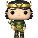 Kid Loki #900 Marvel Loki Funko Pop Metallic Funko Exclusive figure out of box with Alligator Loki