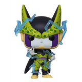 Perfect Cell #759 Dragon Ball Z glow-in-the-dark Funko Pop! with blue energy effects out of box