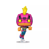 Captain Marvel #908 Captain Marvel Funko Pop Black Light Target Exclusive out of box
