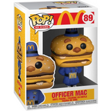 Officer Mac #89 McDonald’s Funko Pop Ad Icons figure in display box