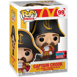 Captain Crook #99 McDonald's Funko Pop Ad Icons 2020 Fall Convention Exclusive vinyl figure in box