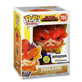 Endeavor #785 Glow in the Dark Amazon Exclusive My Hero Academia Funko Pop figure in original box