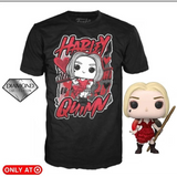 Harley Quinn Suicide Squad Funko Pop! & Tee Diamond GameStop Exclusive
