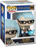 Klaus #1554 Black Clover Funko Pop Animation inside display box