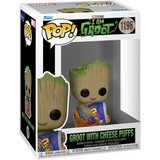 Groot with Cheese Puffs #1196 I Am Groot Funko Pop in display box