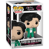 Player 456 Seong Gi-hun #1222 Squid Game Funko Pop in box