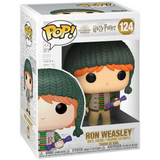 Ron Weasley #124 Harry Potter Holiday Funko Pop! in display box