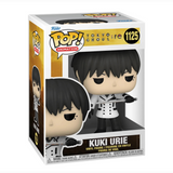 Kuki Urie #1125 Tokyo Ghoul re Funko Pop figure holding quinque weapon in box