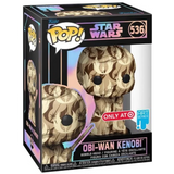 Obi-Wan Kenobi #536 Star Wars Art Series Funko Pop Target Exclusive with hard stack protector in box