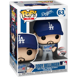 Cody Bellinger #63 Los Angeles Dodgers Funko Pop in display box
