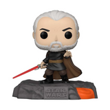 Darth Tyranus #522 6 inch Star Wars Red Saber Series Funko Pop Glow in the Dark GameStop Exclusive out of box