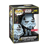 Stormtrooper Retro Series #455 Star Wars Funko Pop Target Exclusive figure in box