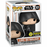 Luke Skywalker #501 Entertainment Earth Exclusive Glow in the Dark Funko Pop in box