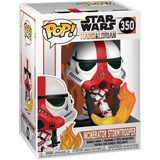 Incinerator Stormtrooper #350 Star Wars The Mandalorian Funko Pop! in display box