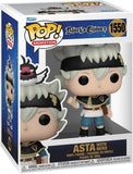 Asta With Nero #1550 Black Clover Funko Pop Animation inside display box