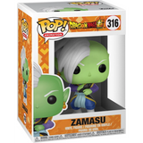 Zamasu 316 Dragon Ball Super Funko Pop in box with green skin and Kai outfit
