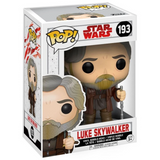 Luke Skywalker #193 Star Wars The Last Jedi Funko Pop! in display box