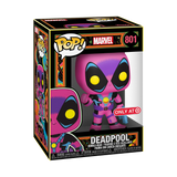 Deadpool #801 Marvel Funko Pop Blacklight Target Exclusive in box
