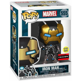 Iron Man Model 39 #555 Marvel GITD AAA Exclusive Funko Pop! in box