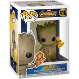 Groot w Stormbreaker #416 Avengers Infinity War Funko Pop in display box