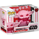 Grogu with Cookies #493 Star Wars Valentines Funko Pop figure in box