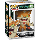 Berserker Squanchy #568 Rick and Morty Funko Pop! in display box
