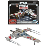 Luke Skywalker X-Wing Fighter Star Wars The Vintage Collection 3.75 inch vehicle in box and out of box
