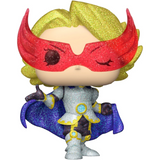Yuga Aoyama #1144 My Hero Academia Funko Pop! Diamond out of box with red visor and purple cape