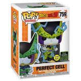 Perfect Cell #759 Dragon Ball Z GITD 2020 Spring Convention Exclusive Funko Pop! in box