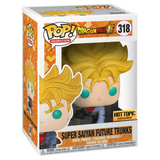 Super Saiyan Future Trunks 318 Dragon Ball Super Funko Pop Hot Topic Exclusive in box battle stance variant